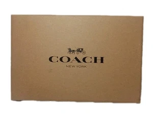 Coach New York Tan Gift Box 9"×6" - Picture 1 of 3