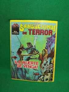 VTG 80' MEXICAN HORROR COMIC "SENSACIONAL DE TERROR" Year 2 #82 - Picture 1 of 3