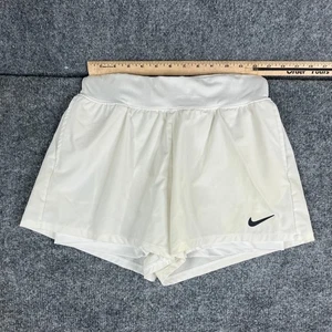Pantaloncini Nike Running Donna Taglia S Bianco Dri-Fit Leggeri Foderati Traspiranti Palestra - Foto 1 di 9
