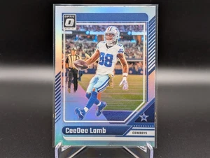 2024 Panini Donruss Optic CEEDEE LAMB #53 Holo Prizm Dallas Cowboys - Picture 1 of 2