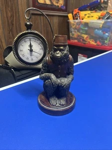 Vintage 1980's Samson Moroccan Monkey Table Clock - Picture 1 of 8