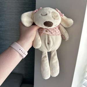 Edredón de dormitorio de guardería juguete suave crema cachorro perro para dormir mamás y papá - Imagen 1 de 9