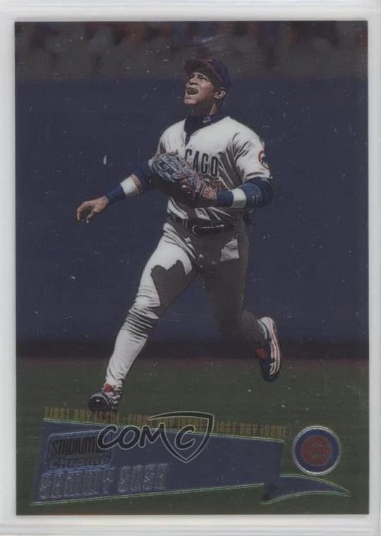 2000 Topps Stadium Club Chrome First Day Issue /100 Sammy Sosa #175 - Image 1 of 2