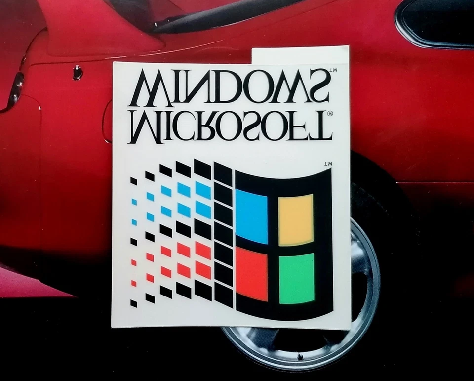 Microsoft Windows Aufkleber Sticker Betriebssystem Systemsoftware Windows 95 11 - Bild 1 von 1