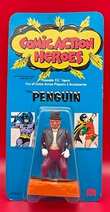 1975 MEGO DC IL PINGUINO FIGURINA COME NUOVA SU CARTONCINO POCKET HEROES NON PERFORATA - Foto 1 di 4
