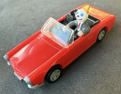 Jack in RED GTO (Black Interior) Toy Jack Vehicle 1998 Kids Meal Promo Item - Image 1 of 4