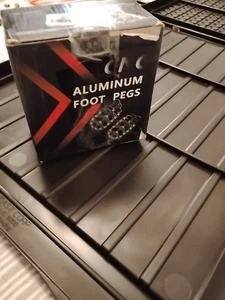 JFG RACING Dirt Bike Foot Pegs, 7075 Aluminum CNC - Black - Picture 1 of 7