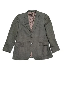 GUCCI Men's Herringbone Wool Blazer – Timeless Elegance - Picture 1 of 10