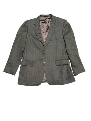 GUCCI Men's Herringbone Wool Blazer – Timeless Elegance - Image 1 of 4