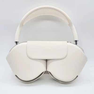 Apple MWW53ZA/A AirPods Max Starlight Bluetooth Over-Ear Headphones - Image 1 of 4