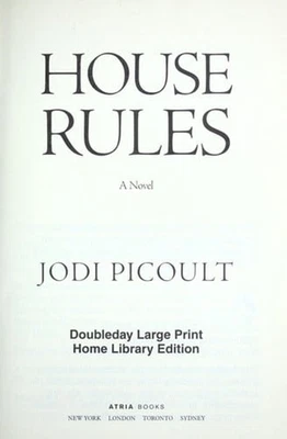 House Rules Jodi Picoult - Image 1 of 2