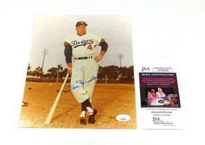 Duke Snider Signed 8 x 10 Color Photo Pose #2 Dodgers JSA Auto - Picture 1 of 3