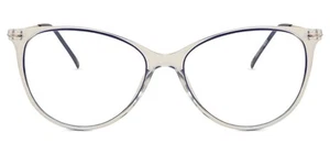 Full Rim Cat Eye Blue Clear SmartBuy Collection Mott Street JSV-011 18B 52 - Afbeelding 1 van 5