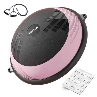Balance Ball Trainer,Durable Half Yoga Ball for Home Gym Workouts, Anti-Slip ... - Image 1 of 4