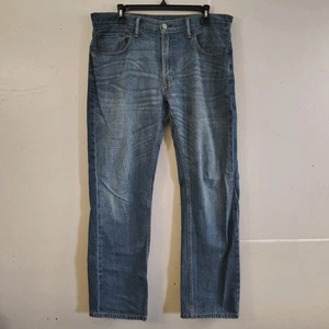 Levis 559 Jeans Herren 34x32 Blau Relaxed Straight Dark Wash Top Zustand - Bild 1 von 9
