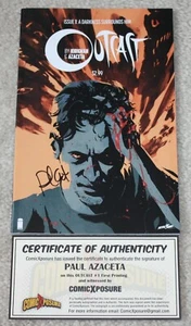 OUTCAST 1 PAUL AZACETA SIGNED W/ COA 1st PRINT CINEMAX ROBERT KIRKMAN SHOW! - Picture 1 of 2