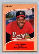 1990 ProCards A & AA Minor League Stars Frank Thomas #46 Rookie Card RC HOF