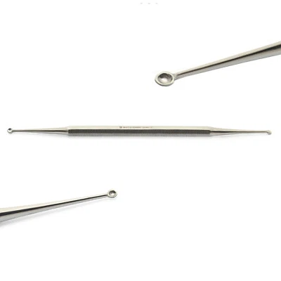 MEDENTRA MANUFACTURING PK Doppelendige Kürette Pickel Akne Mitesser Weißkopf Pickel Pflege Unreinheiten Werkzeuge