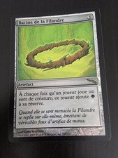 Mtg magic mirrodin tangleroot (French root the sleek) nm foil