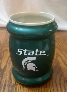 Vintage Michigan State University Spartan Pop Beer Can Koozie Coozie Coozy - Picture 1 of 6