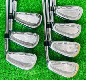 Cleveland TA-2 Iron set of 7 4-PW Dynamic Gold Lite Steel Flex S Men RH USED - Picture 1 of 20
