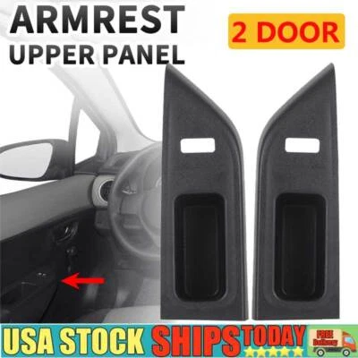 2-Door Front Left/Right Switch Trim Panel Cover For Toyota Yaris 2012 2013-2015 - Image 1 of 4