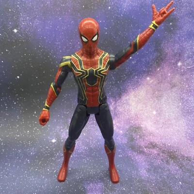 Figura de acción Marvel Iron Spider Man Legend Series Avengers Infinity Wars 12" Foto 1 de 4