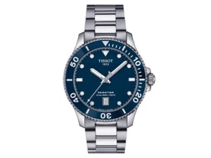 TISSOT Seastar 1000 Blue Dial 40mm Quartz Swiss Mens Watch T120.410.11.041.00