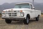 1965 Ford F-100  1965 Ford F-100 V8 Automatic Pickup  White