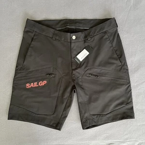 Sail Racing Sail GP Bowman Technical Shorts Mens Large Black Logo Stretch Pocket - Picture 1 of 13