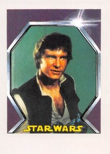 2017 Topps Star Wars Sugar Free Bubble Gum Han Solo