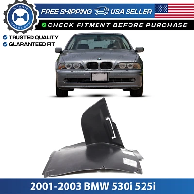 Nuevo protector contra salpicaduras inferior del lado del conductor para BMW 530i 525i 2001-2003 Foto 1 de 4