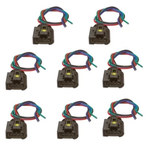 8 Pcs Ignition Coil Electrical Connector Fits Mercedes V8 6.3L 2007-2015 - Picture 1 of 5