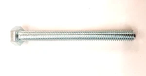 Hex Head set bolt M8x80mm Bright Zinc plated(full thread)- pack of 50 (OJ304755) - Picture 1 of 2