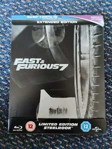 Fast & Furious 7 Blu-ray Steelbook Zavvi