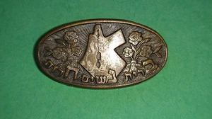 RARE VTG PIN BEITAR BRIT CHERUT HERUT NASHIM ברית חרות נשים JUDAICA ISRAEL    - Picture 1 of 12