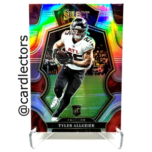 2022 Panini Select TYLER ALLGEIER #105 RC Premier Level Silver PRIZM SP FALCONS - Picture 1 of 2