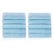 etérea 10 tlg Set Carli Hellblau 100x150 cm Badetuch