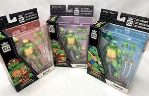 Set Of 3 NIB~BST AXN TEENAGE MUTANT NINJA TURTLES RAPHAEL LEONARDO DONATELLO - Picture 1 of 12