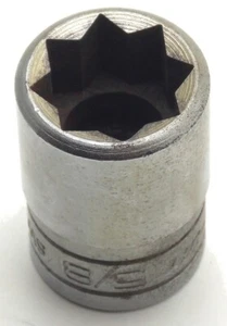 Snap On 1/2" Drive 5/8" Double Square 8 Point Socket Model SW420 Made USA Used - Foto 1 di 1
