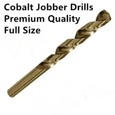 HSS Gold Cobalt Jobber Drill Bit 0.7mm-8mm Full size - Image 1 of 4