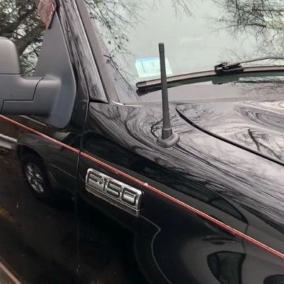 Mástil de antena negro corto de 7" AM/FM para Ford F-150 F150 1980-1996 nuevo Foto 1 de 4