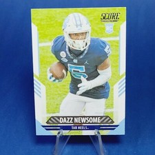 Dazz Newsome TAR HEELS NORTH CAROLINA ROOKIE CARD