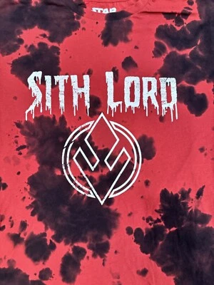 Camiseta Star Wars Sith Lord Tie-Dye Caja X Grande Almuerzo Exclusiva TIRADA LIMITADA... Foto 1 de 4