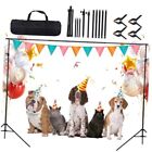 New Upgrade  Backdrop Stand 10X7ft Adjustable Photo New 7X10ft Backdropstand