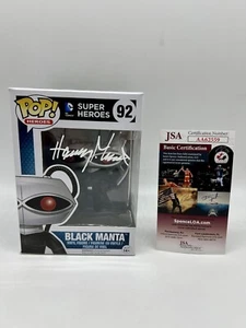 HARRY LENNIX HAND SIGNED BLACK MANTA AQUAMAN DC FUNKO POP WITH JSA COA - Picture 1 of 8