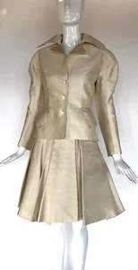 RARE 1994 VIVIENNE WESTWOOD PORTRAIT LABEL SILK SUIT OLD NEW STOCK W/ TAGS MINT - Picture 1 of 12