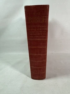 1936 Bible Hardcover Old New Testaments King James Living Literature - Bild 1 von 19