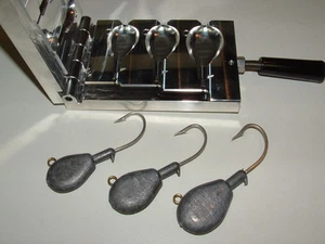 Saltwater Butterbean -2 Barbed Jig mold 5, 6, 8oz CNC Aluminum - Picture 1 of 6