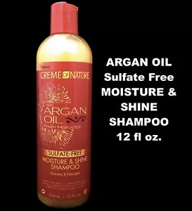 CREMA DE LA NATURALEZA ACEITE DE ARGÁN CHAMPÚ LIBRE DE HUMEDAD Y BRILLO 12 oz - Imagen 1 de 4